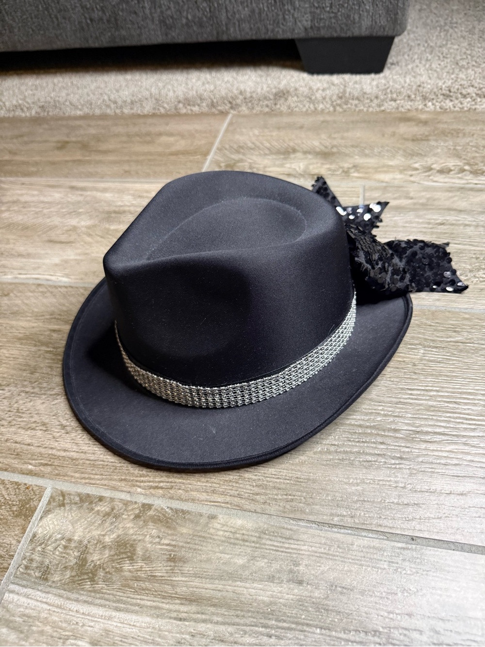 Black Fedora Style Hat Musical Theater Jazz Costume
